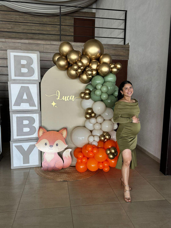 Vestido de maternidad, Alondra verde olivo