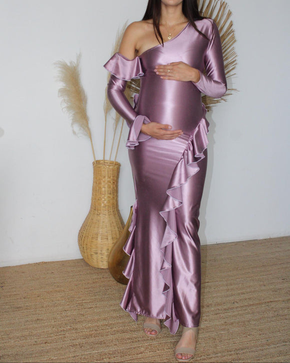 Vestido de maternidad Elsa, lavanda