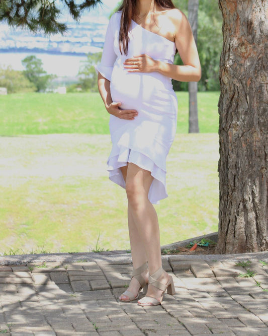 Vestido de maternidad, Antonella blanco olanes CH