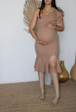 Vestido de maternidad, Aurelia beige