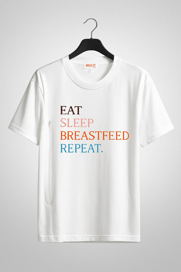 Playera de lactancia, EAT algodón G