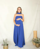Vestido de Maternidad, Adela azul rey CH