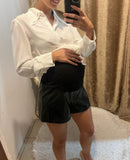 Short maternidad Vinipiel, negro