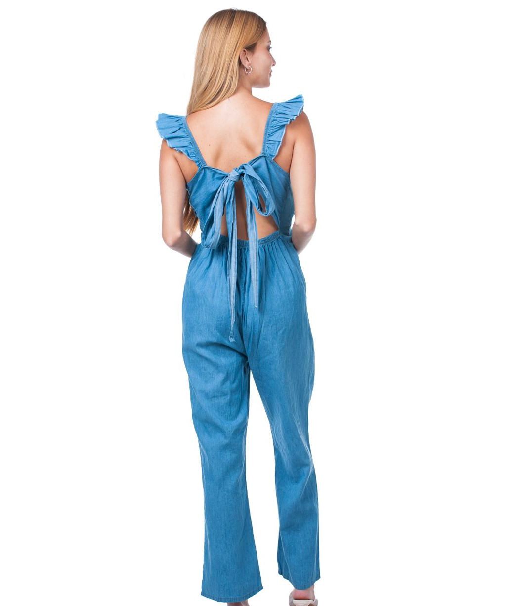 Jumpsuit de maternidad, mezclilla