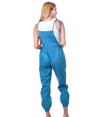 Jumpsuit de maternidad, mezclilla