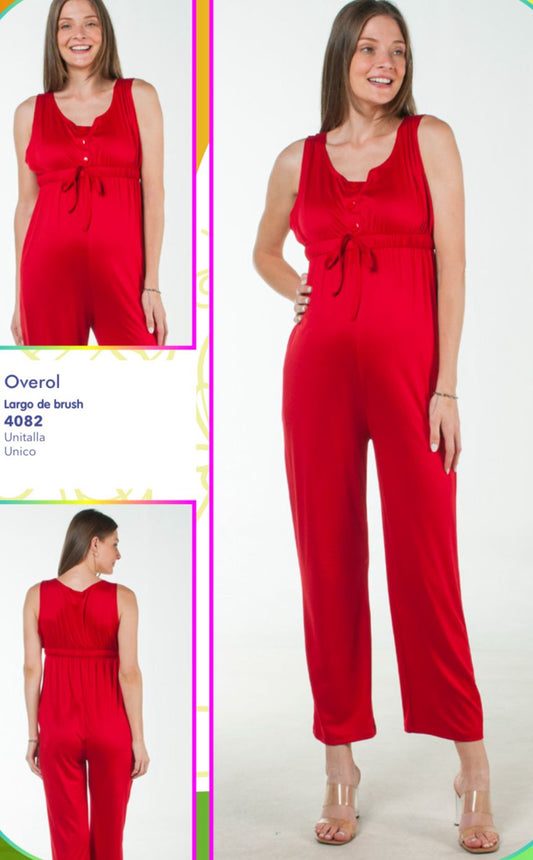 Jumpsuit de maternidad con lazo (varios colores)