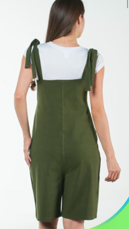 Overol de maternidad corto (varios colores)