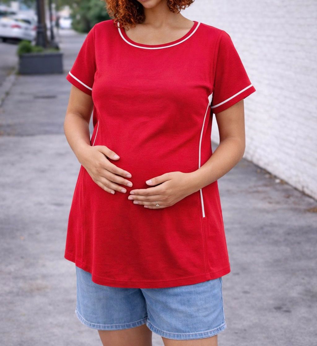 Blusa de Maternidad y Lactancia UNITALLA