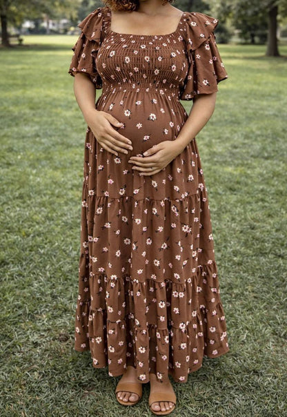 Vestidos flores pequeñas UNITALLA