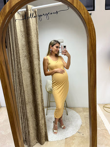 Maternity dress, Olivia granola