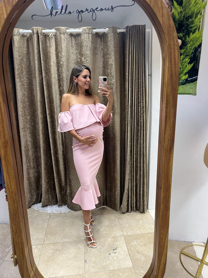 Maternity dress, Loredana ivory