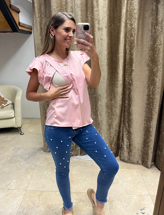Blusa de lactancia, Andy rosa tenerife