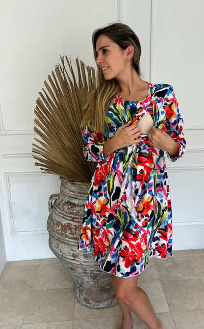 Maternity dress, Britany yellow