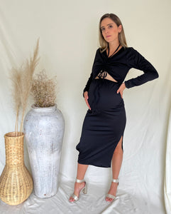 Vestido de maternidad, Yare color negro