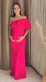 Vestido de maternidad, Astrid rosa barbie CH