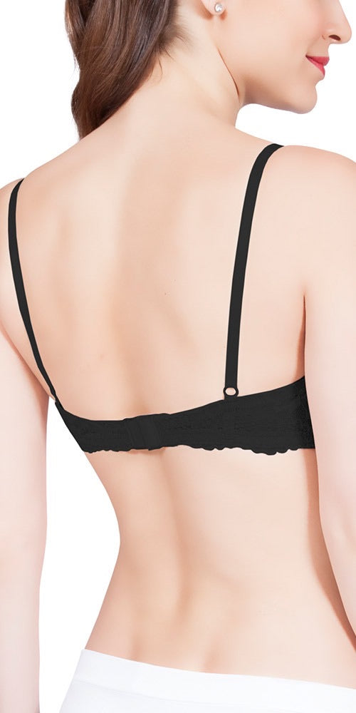 Brassier lactancia encaje , color negro