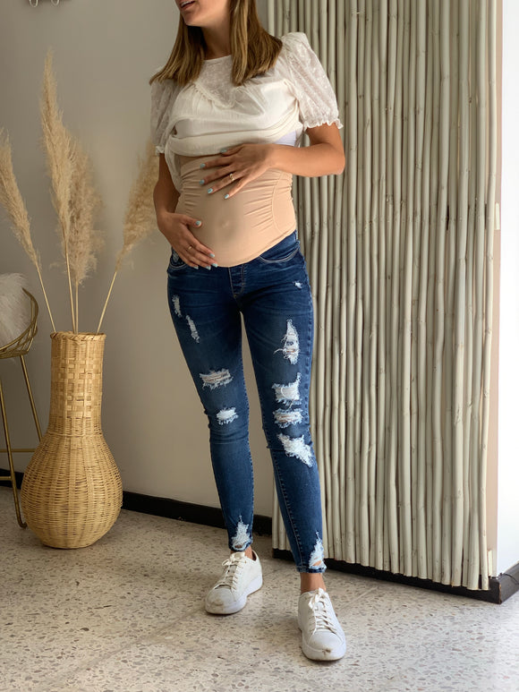Ripped Maternity Jeans “BB”