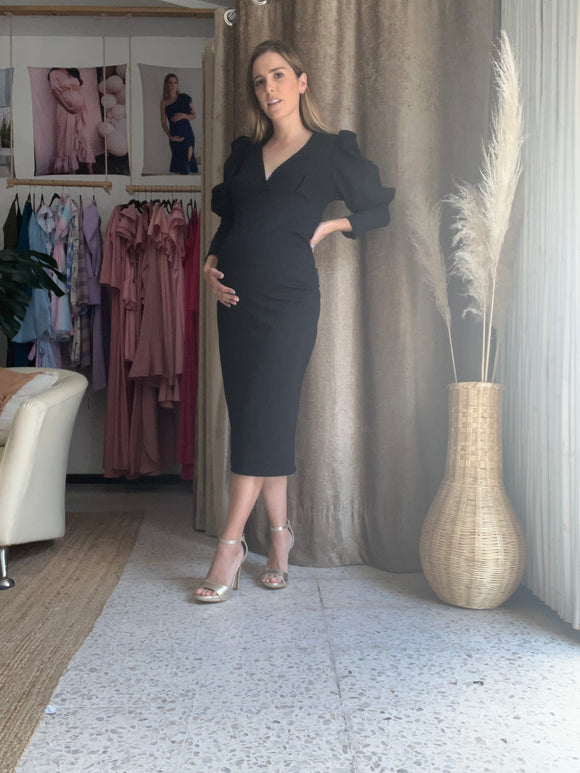 Maternity dress Yuridia Black