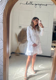 Maternity dress, Fernanda white