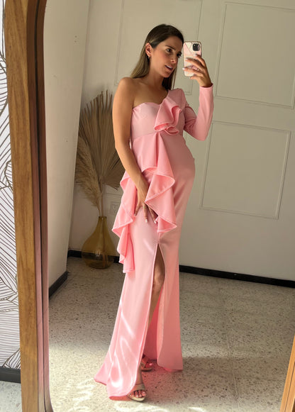 Maternity dress, Britany light pink