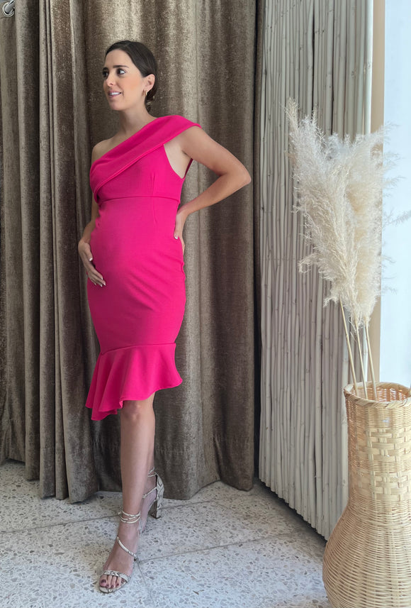 barbie pink maternity dress mary joseph