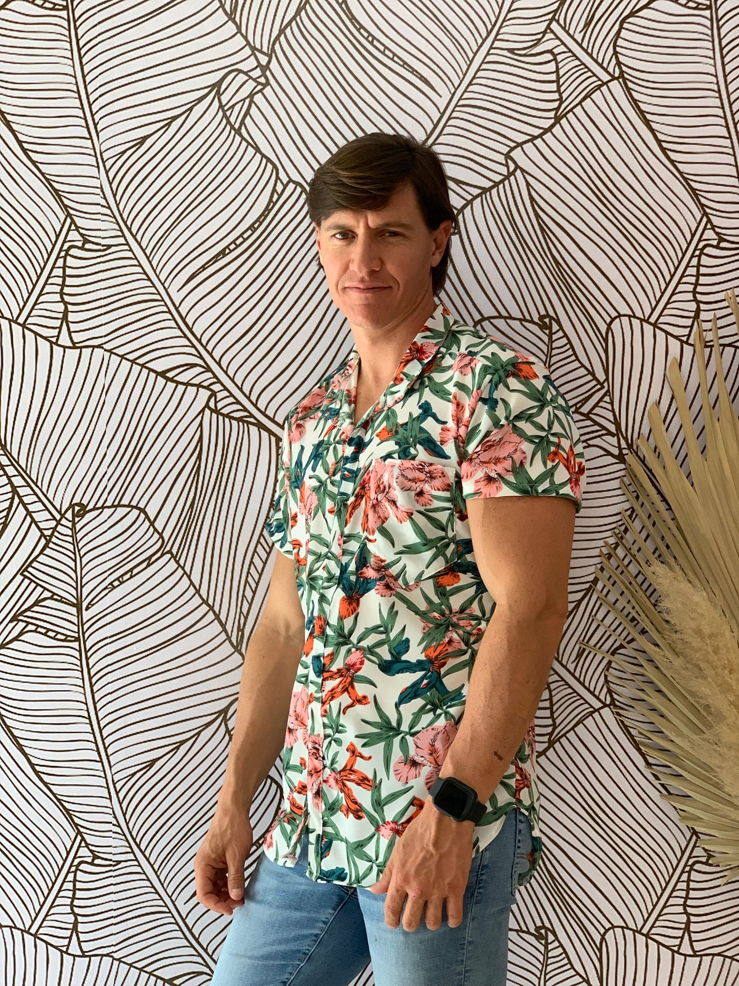 Match family white flowery