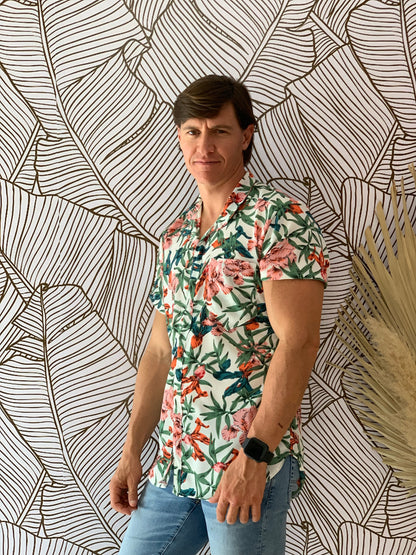 Match family white flowery