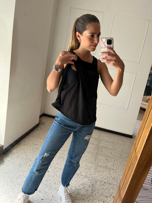 Nursing blouse, Gisela black 