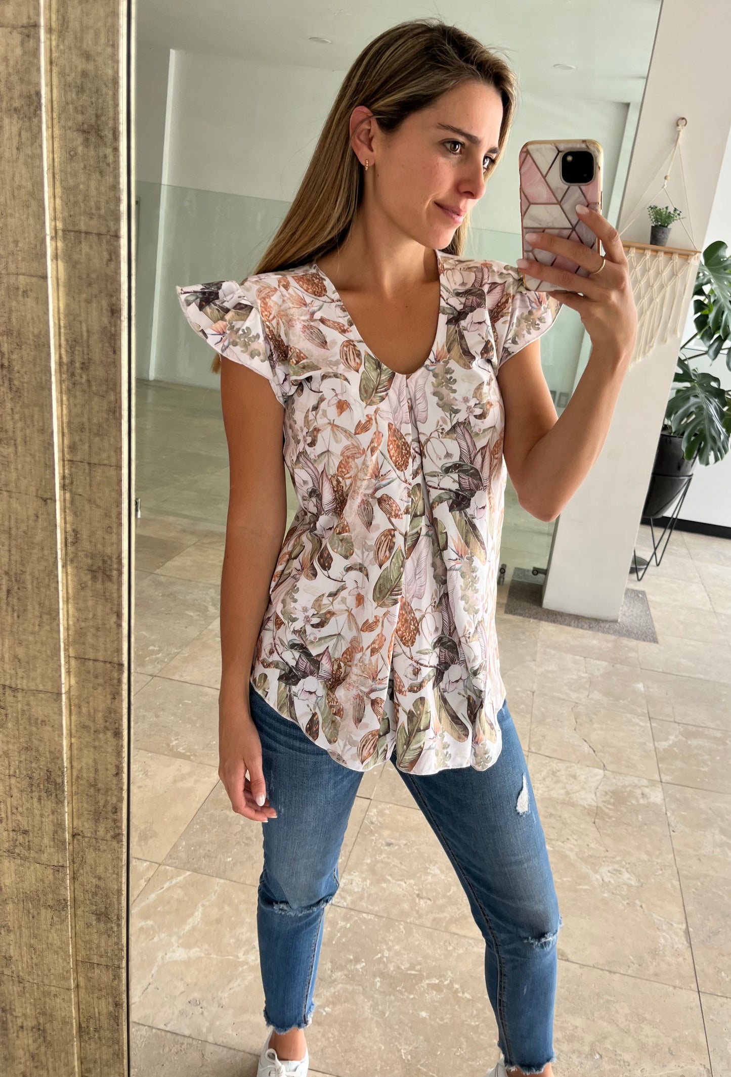 Blusa de lactancia/maternidad, Bertha otoño