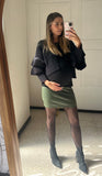 Vinipiel maternity skirt, short green