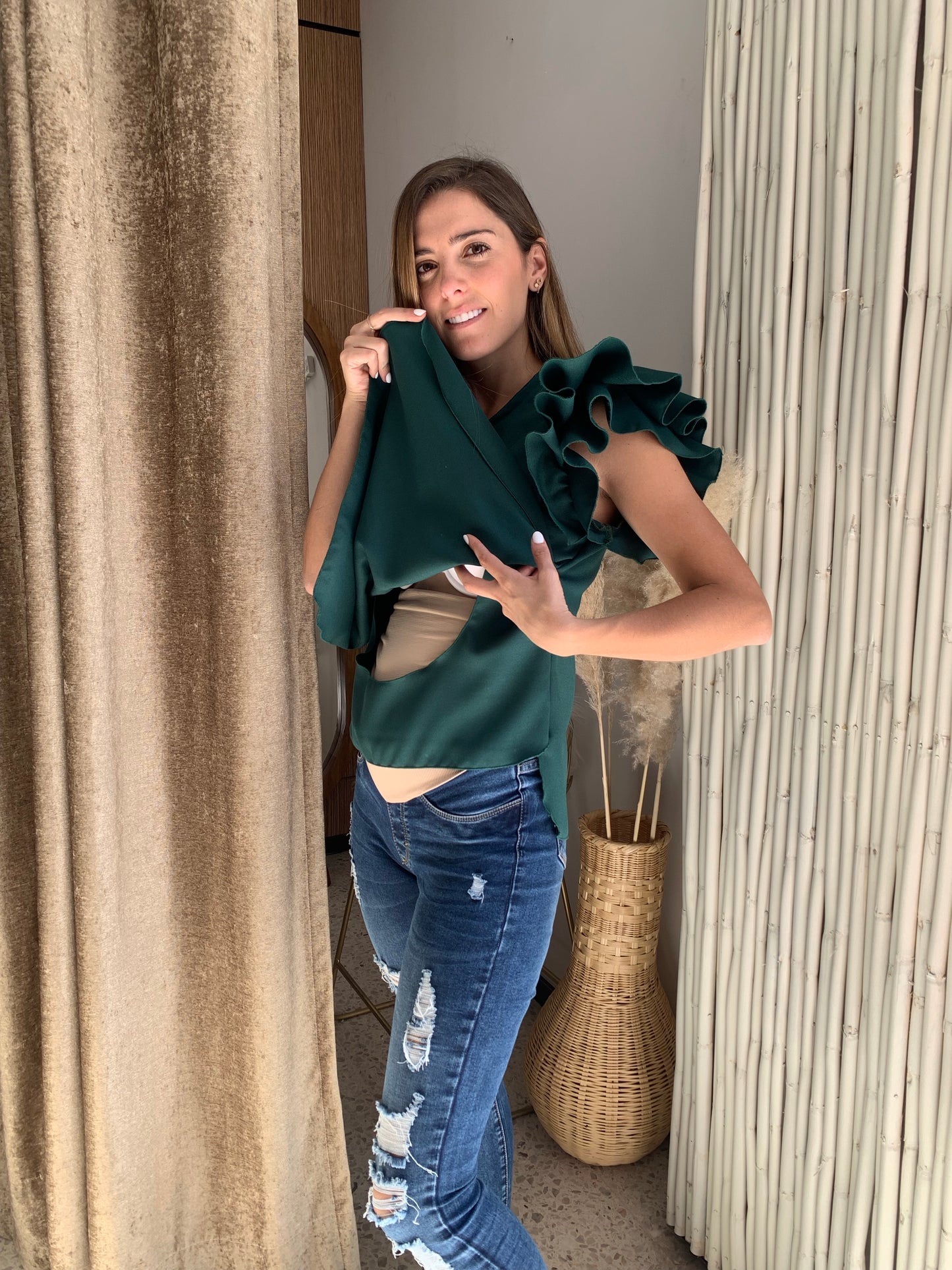 Nursing blouse, Ruth Green