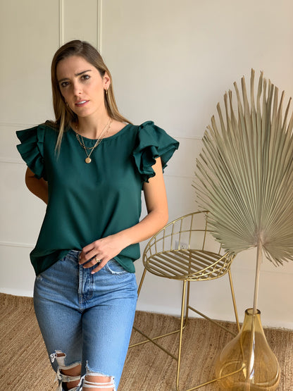 Blusa de lactancia, Adri verde
