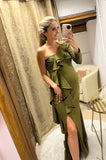 Vestido de maternidad, Britany verde olivo
