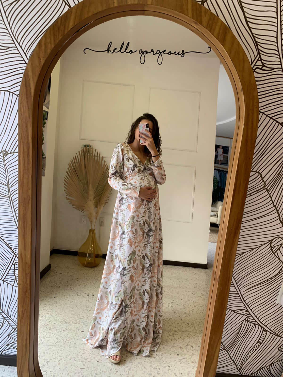 Vestido de Maternidad Natalia largo otoño M