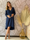 Maternity dress, Sofia/Carlota blue