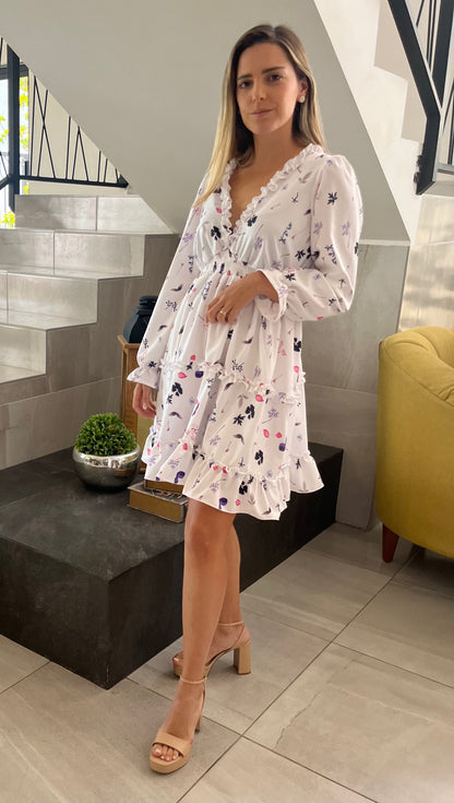 Vestido maternidad, Fernanda flores moraditas