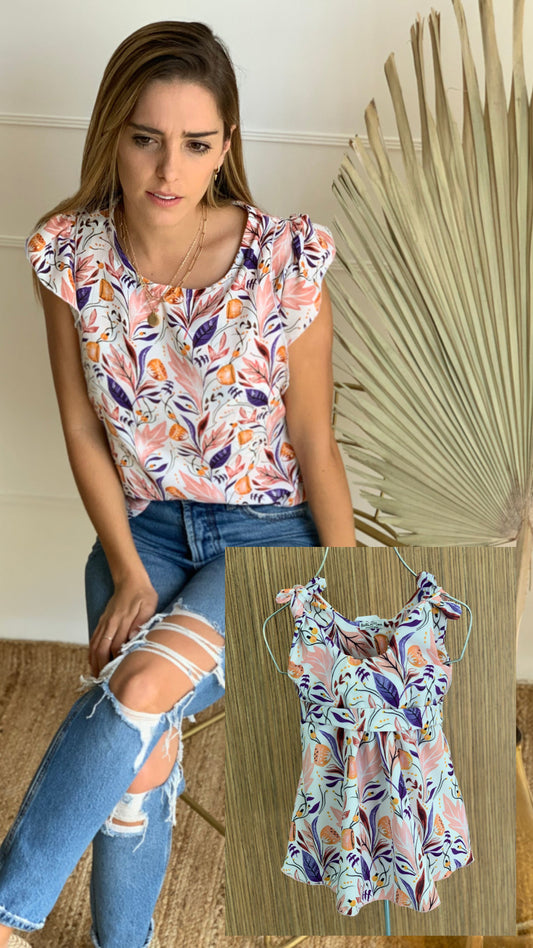 Matching leaves wind