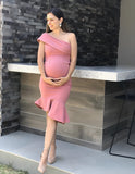 Pink María José maternity dress