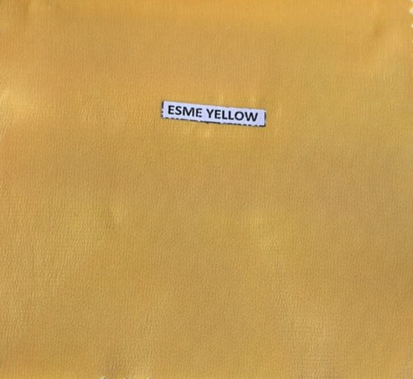 Tela amarilla Polyester