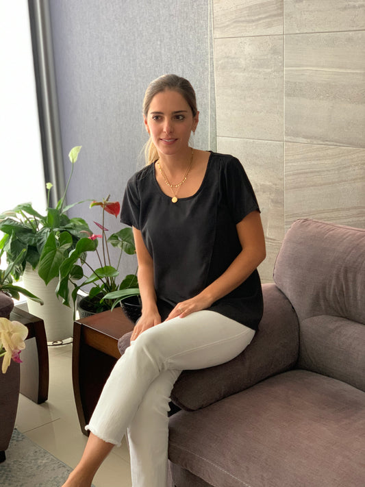 Blusa de lactancia, Diana negra