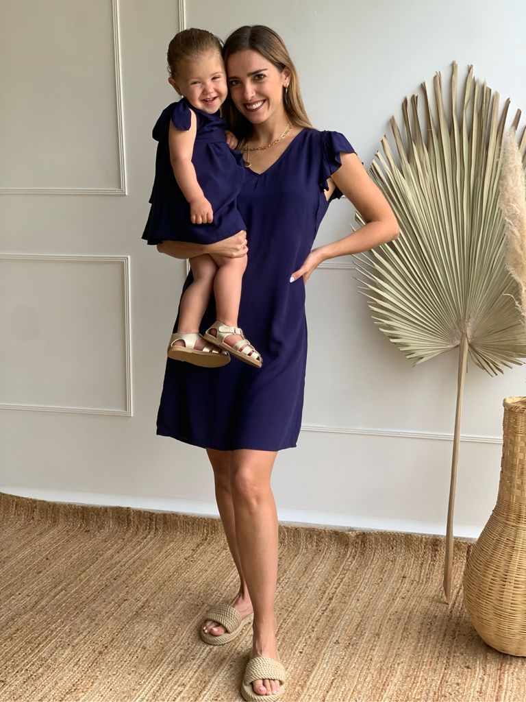 Vestido de lactancia, Isabella sin olán azul