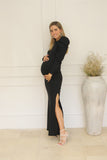 Maternity dress, vega/ritta black